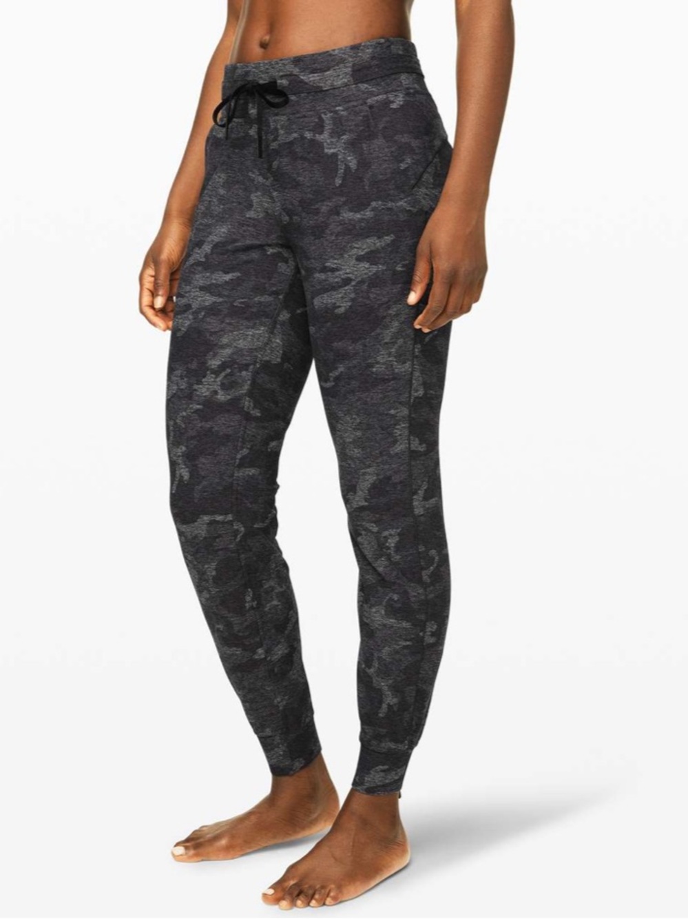 Lululemon Ready To Rulu Pant *Updated Incognito Camo HTR Black / Black 12